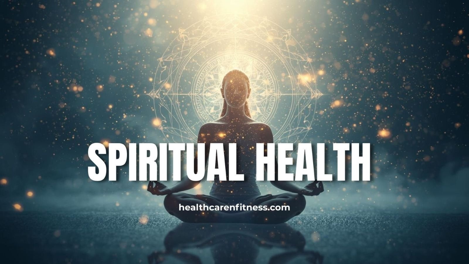 a women meditating for her spiritual health