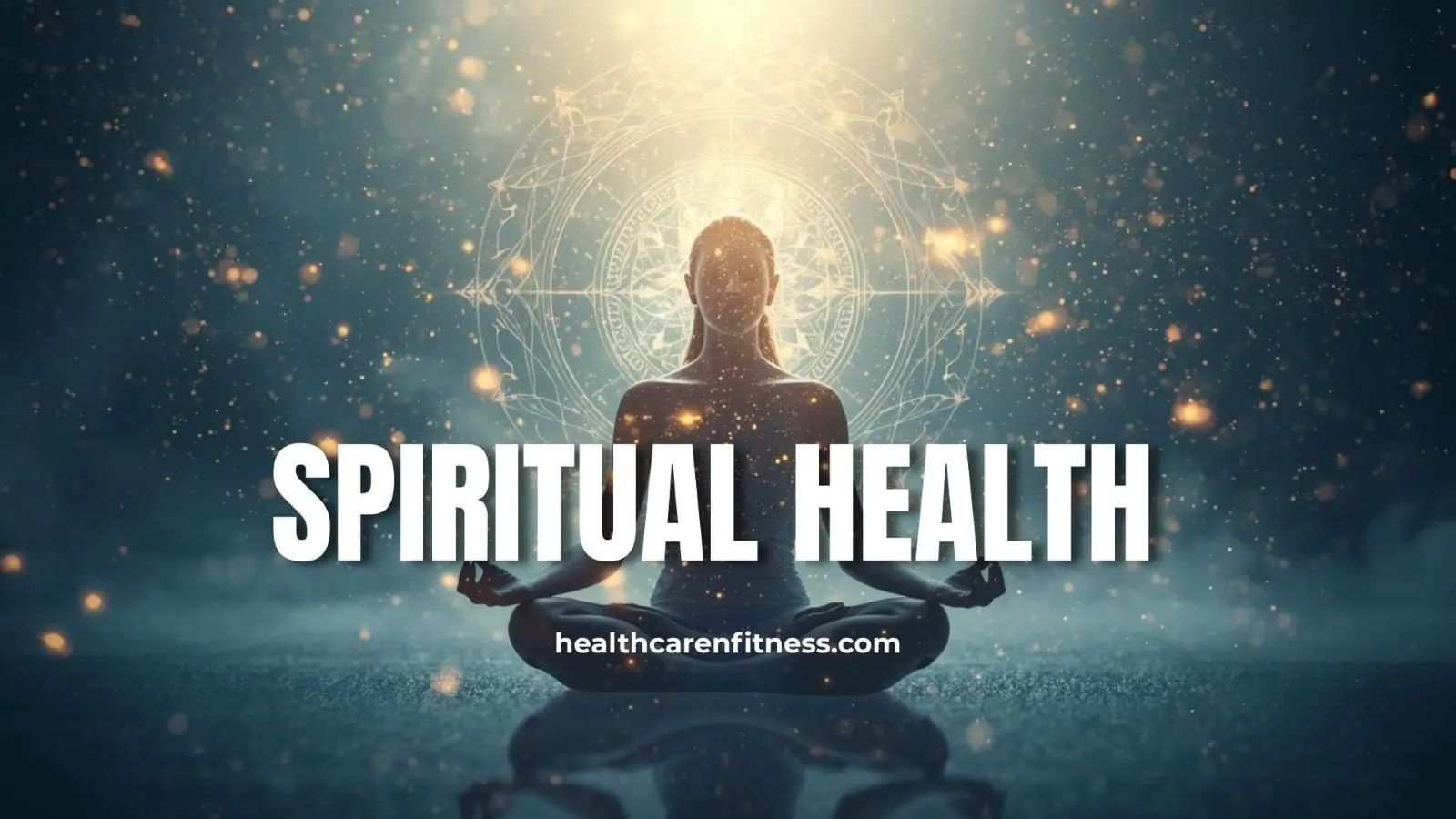 a women meditating for her spiritual health